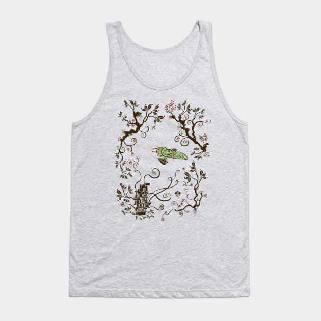 Serenity in Eden Tank Top by kg07_shirts